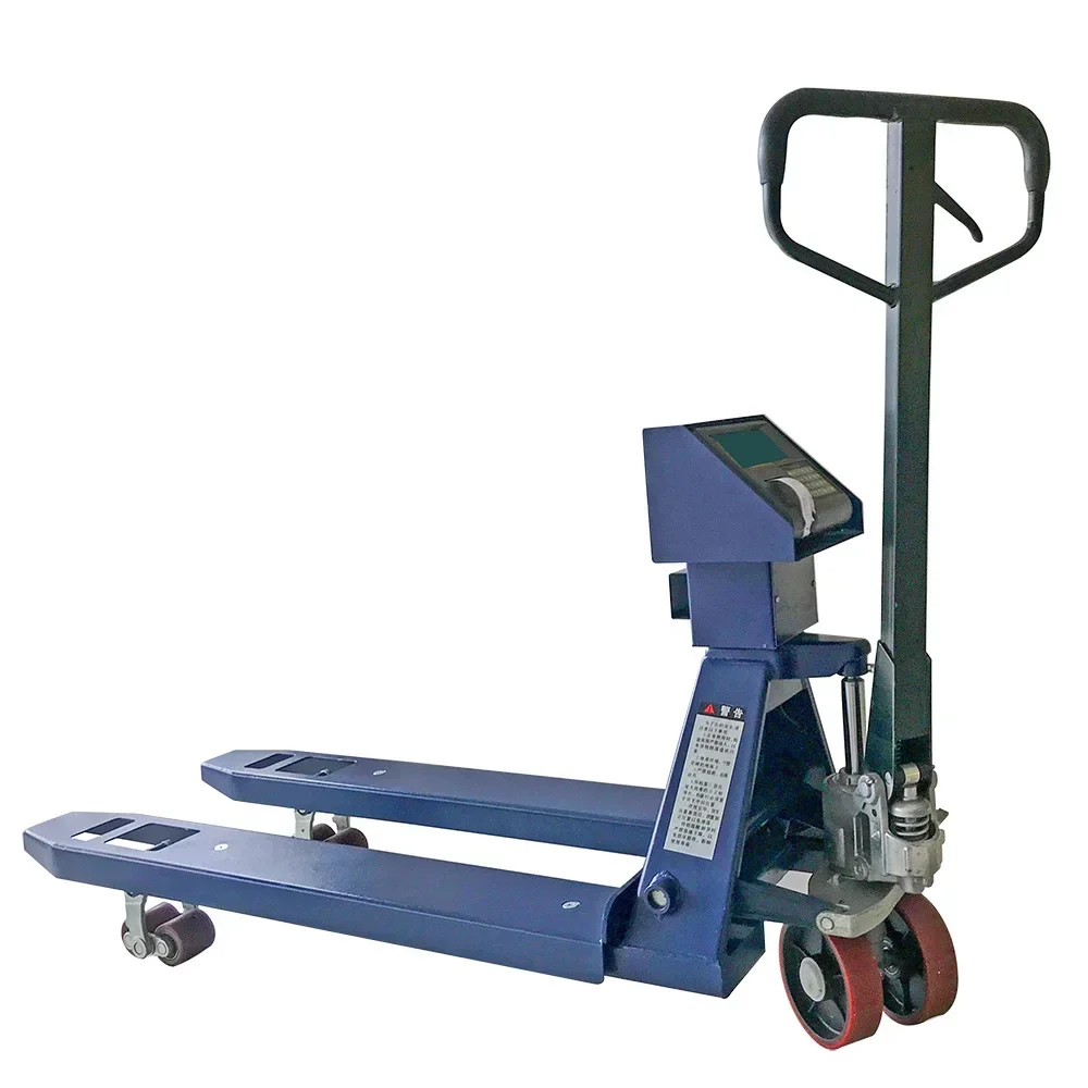 

3000kg 3 Ton Electronic Forklift Weighing Scale Pallet Jack Scale Hand Pallet Truck with Weigh Scale