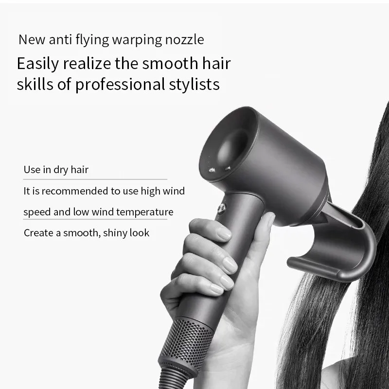 Hair Dryer Hd08 03 Magnetic Hood Dhape Anti-Flying Universal Diffuser Nozzle Home Accessories Household Hair Salon Styling tools