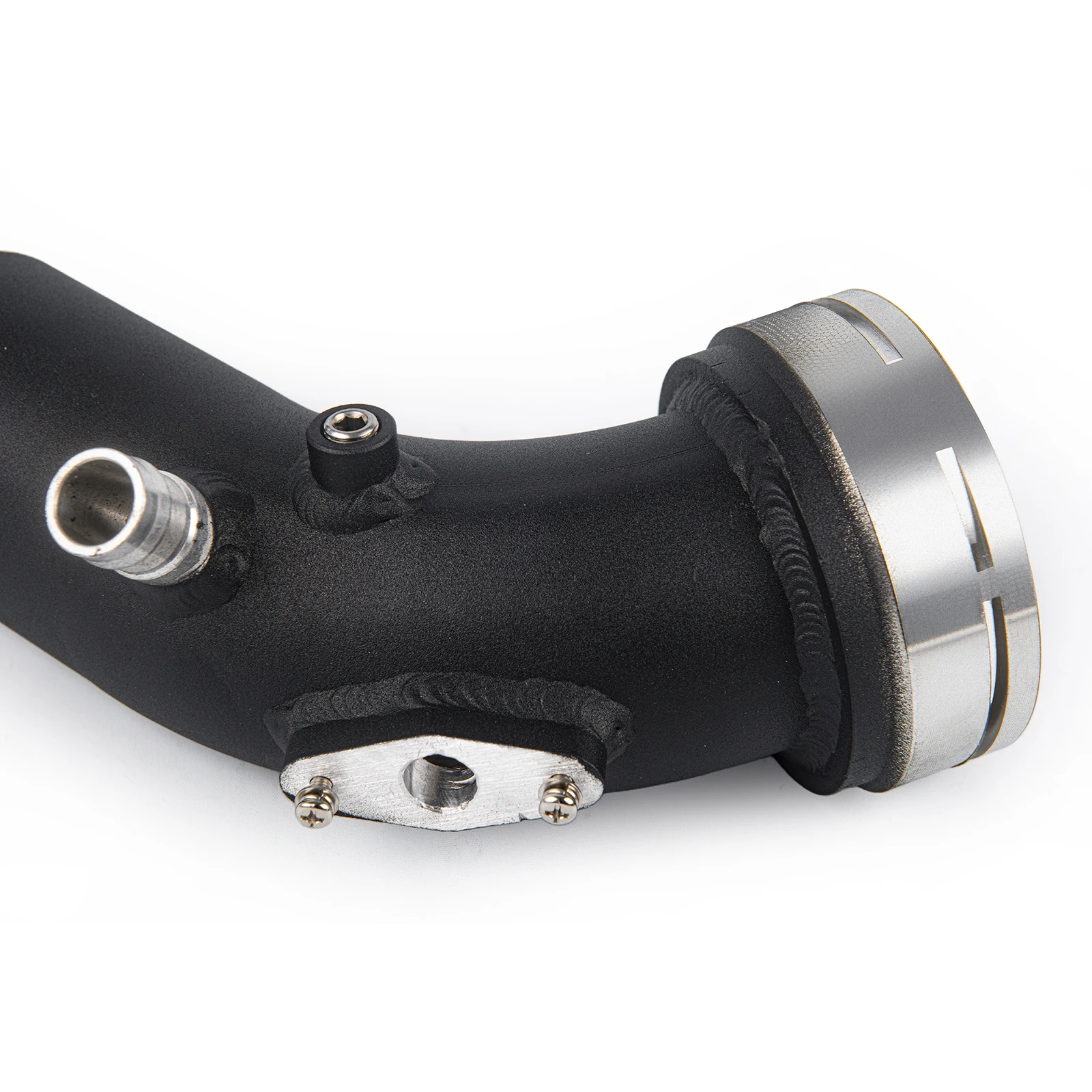 ชุดท่อร่วมอากาศเข้าอะลูมิเนียมสำหรับดัดแปลงรถยนต์ เหมาะสำหรับ 12-16 N55 F20 F30 335 435I M135I M235I ท่อชาร์จ