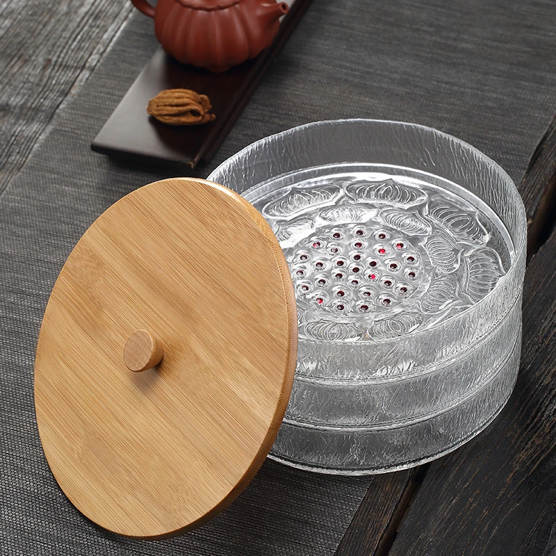Crystal Glass Tea C…