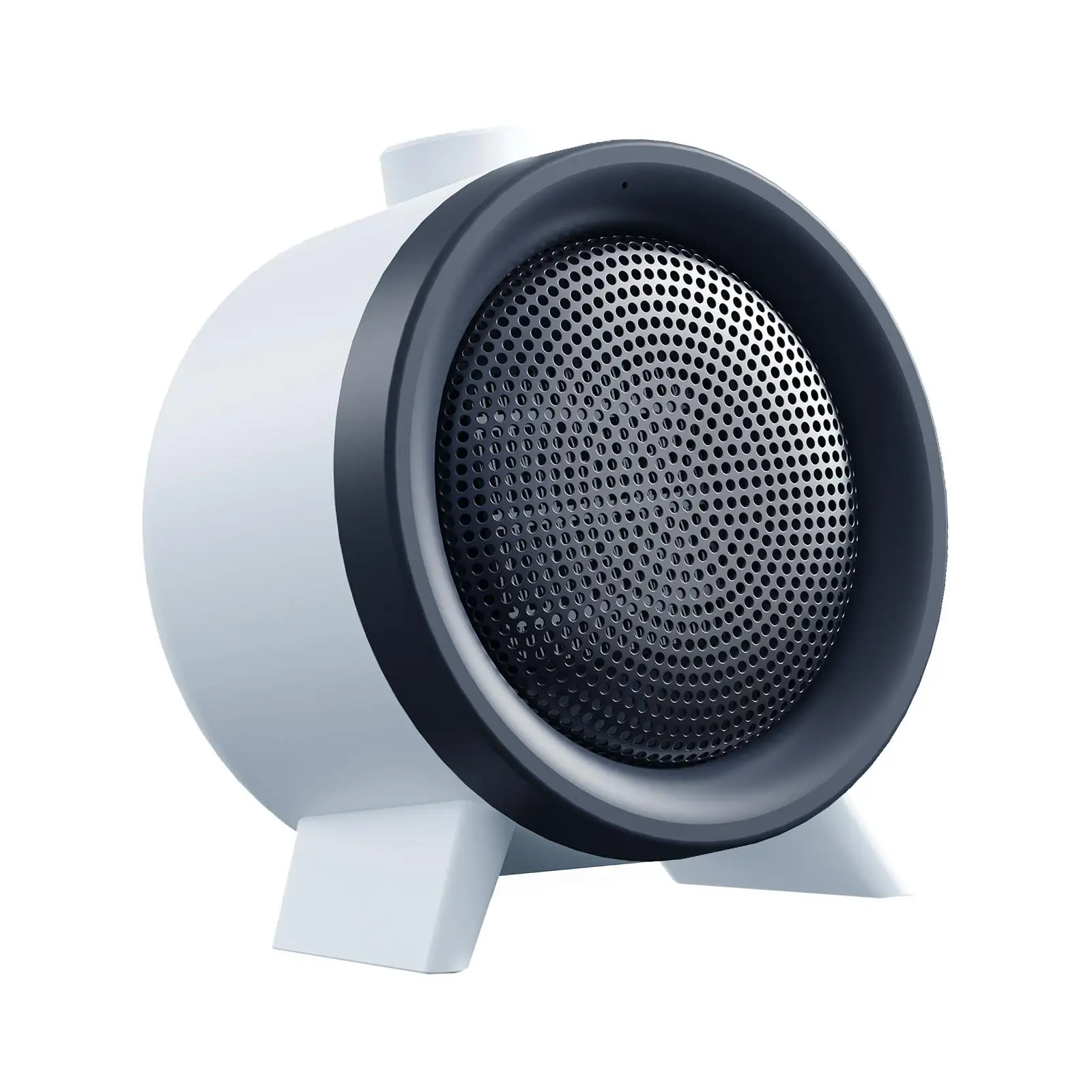 Desktop Electric Space Heater Multifunctional 3 Speeds Adjustment Durable Fast Heating for Office Indoor Household Study Bedroom