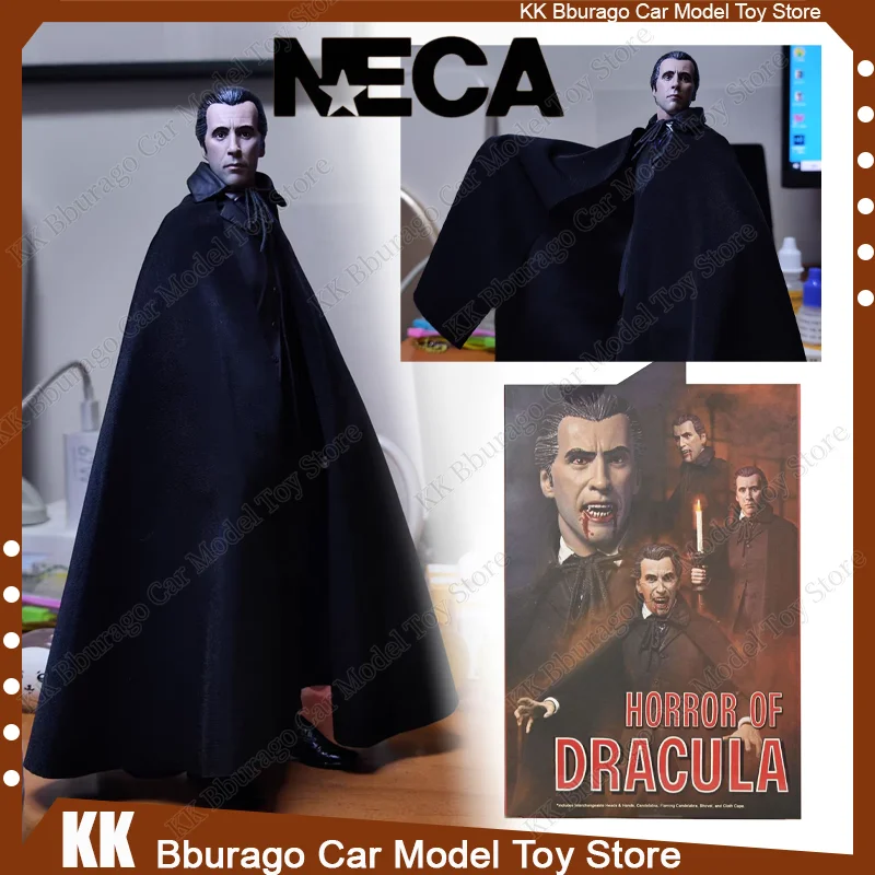 Genuine Neca 07000 Horror Of Dracula Ultimate Action Figure Anime Figuras Collection Doll Model Toy Custom Birthday Gifts