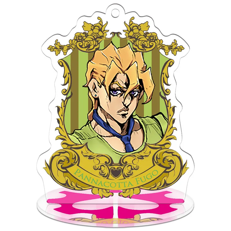 Anime JoJo Adventure Cute Cosplay Acrylic Figure Stand Model Plate Desk Decor HD Toys Standing Sign for Friends Gifts