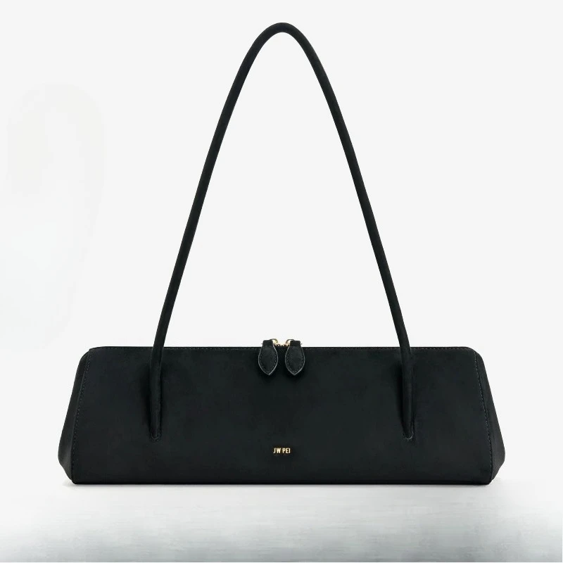 

Jwpei français bâton sac femmes daim simple épaule aisselle sac nova français niche rétro saucisse sac 2t184