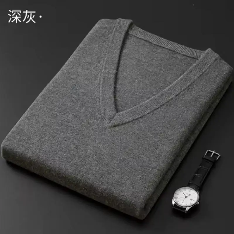 Dark grey V