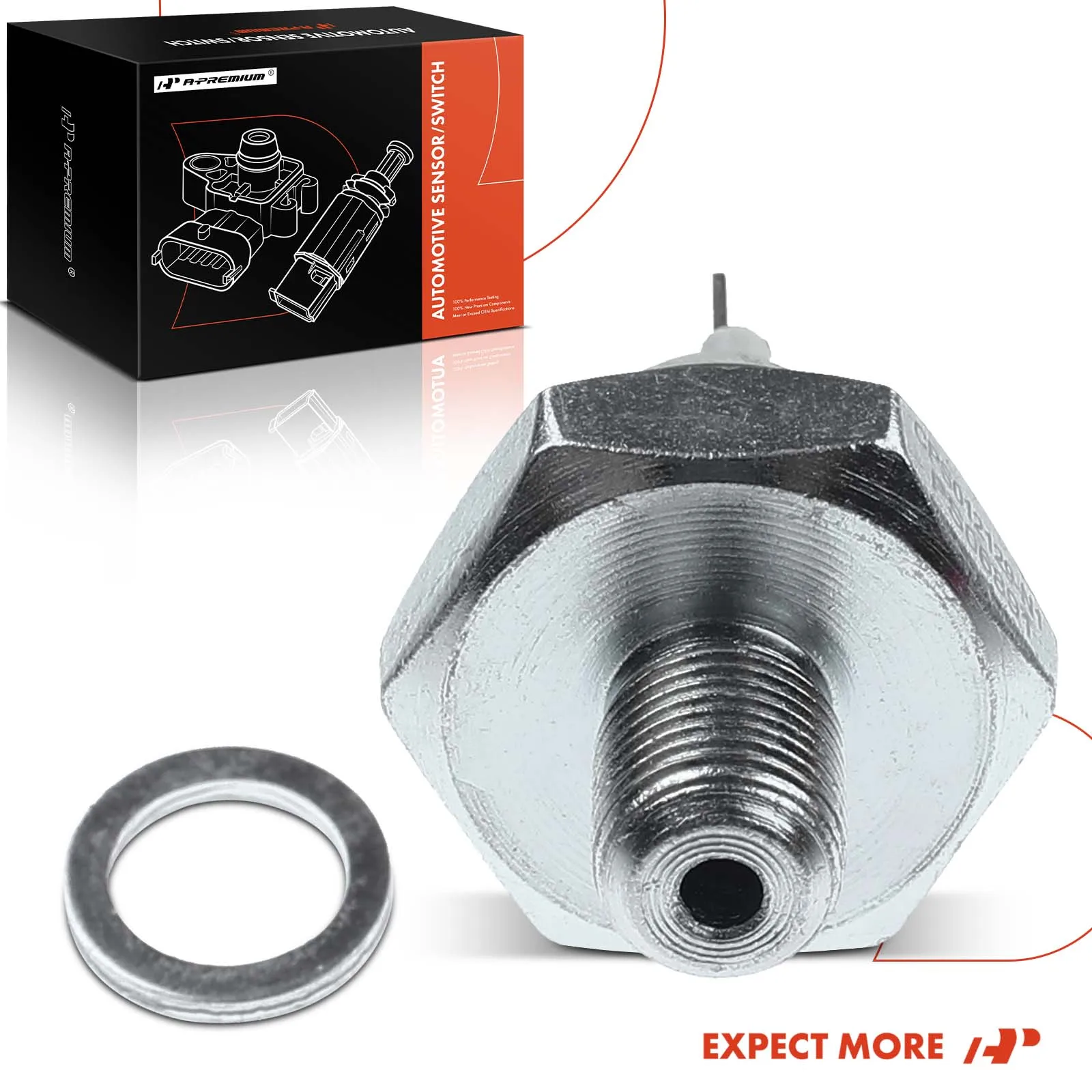 A-Premium Engine Oil Pressure Switch for Volkswagen Jetta 1982-1999 Passat 1994-1997 Golf 1996-1998 Audi A4 A4 Quattro 1999-2000 8
