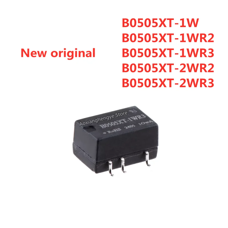 5pcs B0505XT-1W B0505XT-1WR2 B0505XT-1WR3 B0505XT-2WR2 B0505XT-2WR3 SMD-8 1W DC-DC power isolation module