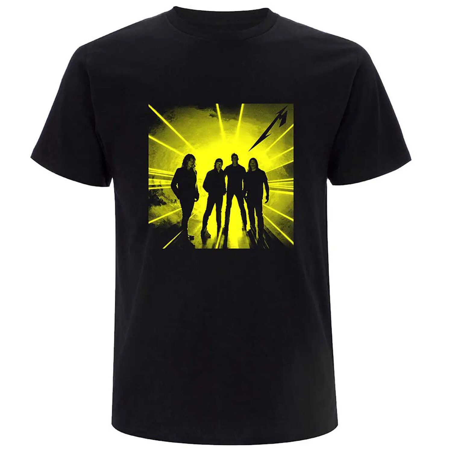 Men's  72 Seasons Burnt Strobe T-shirt XX-Large Black