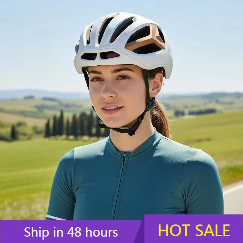 

POWER LEAP High Performance Lightweight Bicycle Helmet Excellent Ventilation Adults Cycling Magnetic Taillights Bicycle Helmet