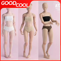 In Stock Worldbox AT201 AT202 AT203 1/6 Scale Girls Joint Flexible Body Normal Fat Leg 12 inch Action Figure Body Toys Gifts