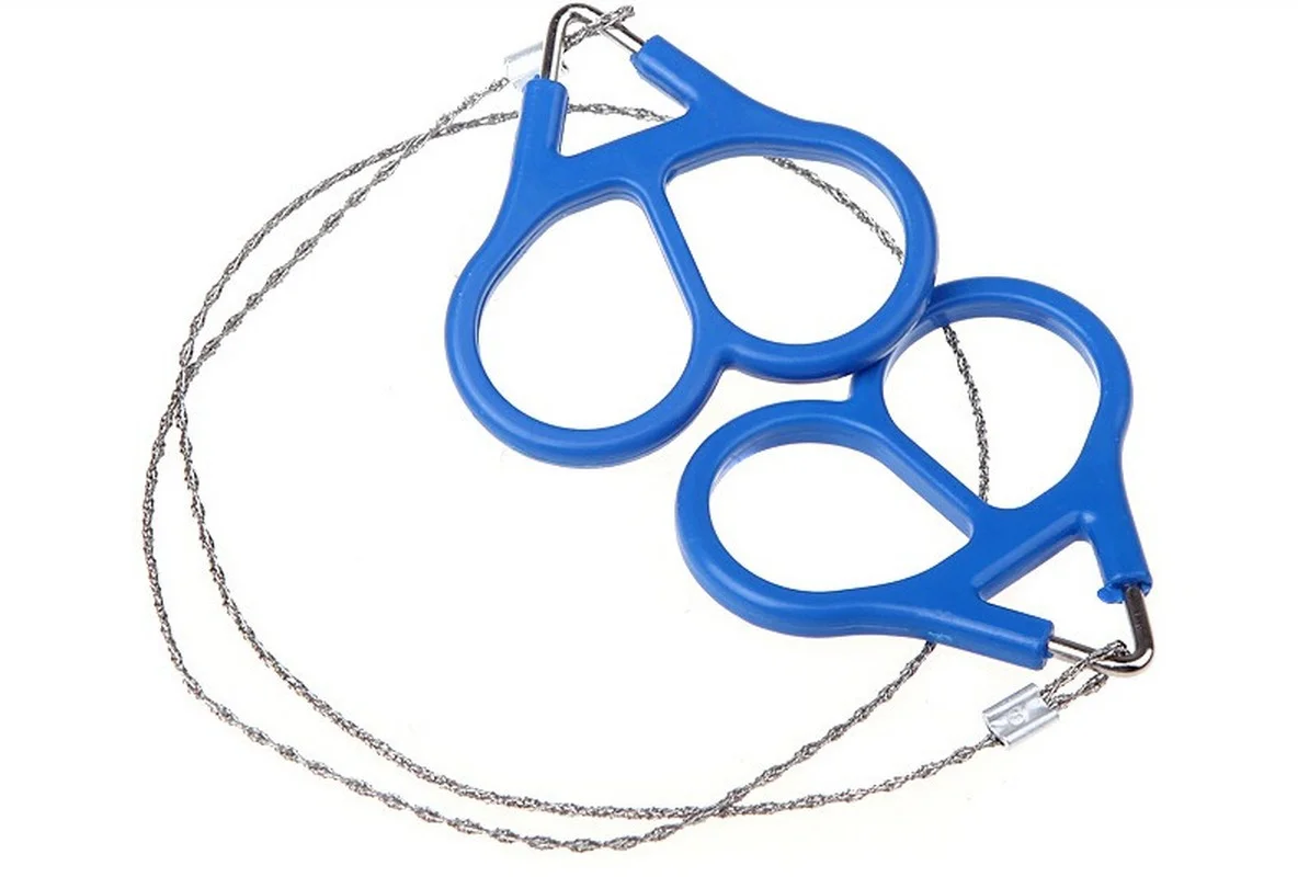 Sah Draht EDC Notfall Überleben Getriebe Outdoor Kunststoff Stahl Ring Blättern Reise Camping Wandern Jagd Klettern Überleben Tool Kit