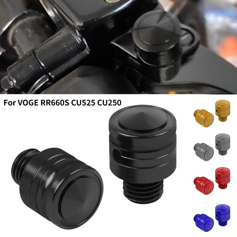 For VOGE RR660S CU525 CU250 Modified Parts Rearview Mirror Screw Plug Mirror Base Hole Screw