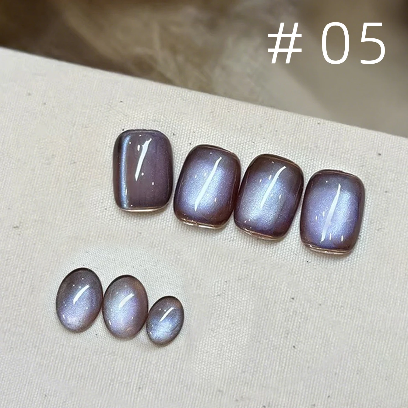 MIANEL 2026 Neuer Braun-Blauer Katzenaugen-Herbst-Winter Retro Himmelblauer Eleganter Glasperlen-Katzenaugen-Aufhellender Gel-Nagellack – Detail 33