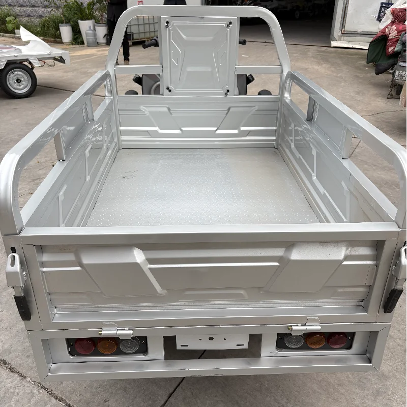 QQW 1000 watt electric three-wheeled freight truck (with cab), 500 kg dump truck for farm transportation