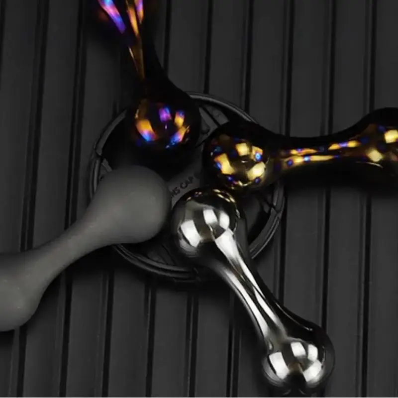 AliExpress 1Pc Individual Titanium Finger Exercise Skills Stress Finger Bone Worry Bead Toy Bone Shape