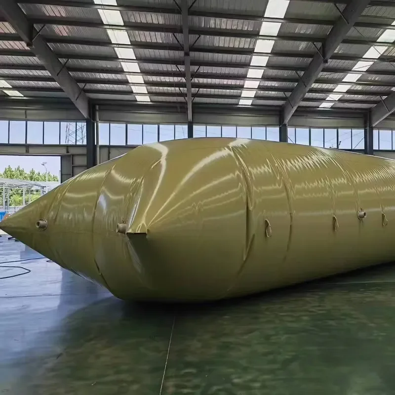 New Condition 12000L Flexible PVC Bladder Biogas Water Storage Collapsible Pillow Tanks 1 Year STRONG Brand Water Treatment