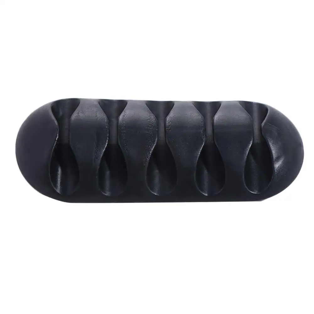 

5 Holes/1 Hole/3 Holes Cable Organizer Multifunctional Wire Organizer Cable Holder Self Adhesive TPR Cord Clips Desktop Tidy