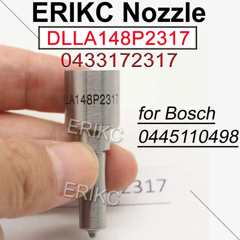 DLLA 148 P 2317 Diesel Injector Nozzle Atomizer DLLA148P2317 Common Rail Fuel Sprayer Tips 0433172317 For Bosch M&M 0445110498