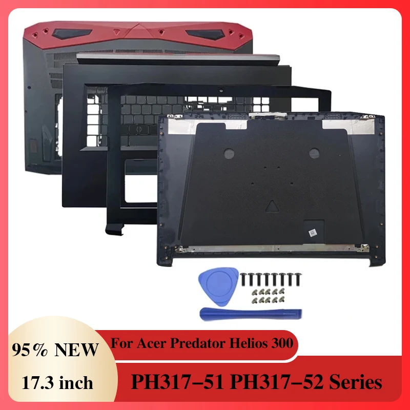 

Laptop Case For Acer Predator Helios 300 PH317-51 PH317-52 Notebook LCD Back Cover/Front Bezel/Palmrest/Bottom Accessories