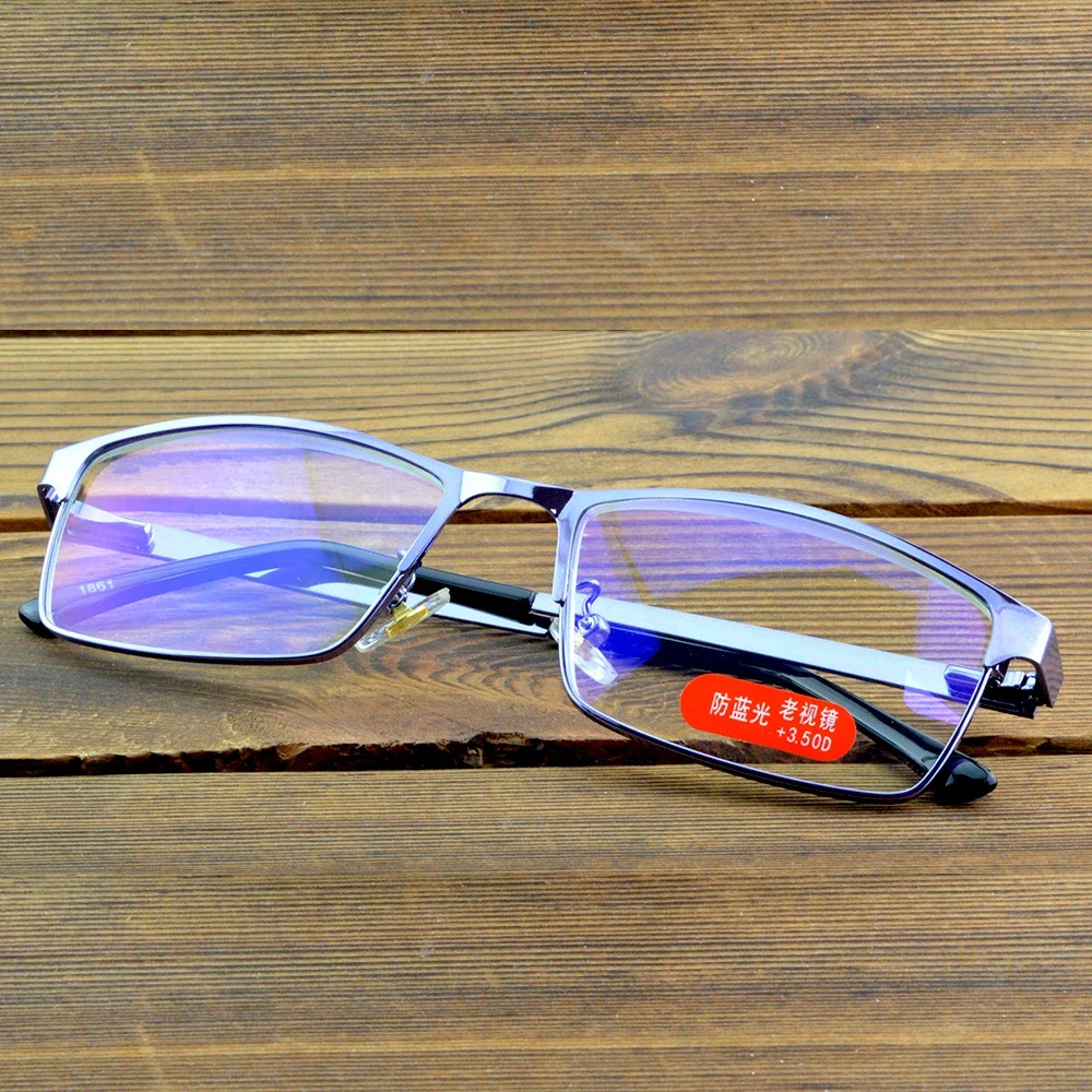 

NOMANOV Purple Women Metal Frame Square Reading Glasses +1 +1.5 +2 +2.5 +3 +3.5 +4