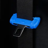 Protector Universal de hebilla de cinturón de seguridad para coche, Clip de hebilla de cinturón antiarañazos de silicona, funda de botón Interior, cosas para coche
