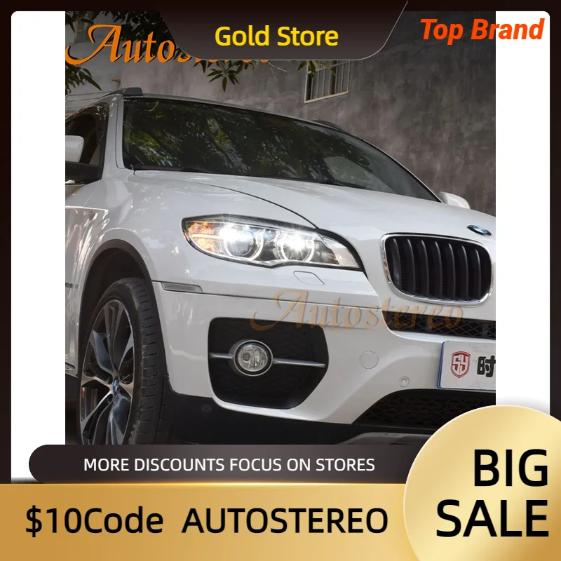 Car Headlight Assembly For BMW X5 E70 2008-2013 Front Lamp High Quality lights LED Retrofit Assembly Turn Signal Auto Accessorie