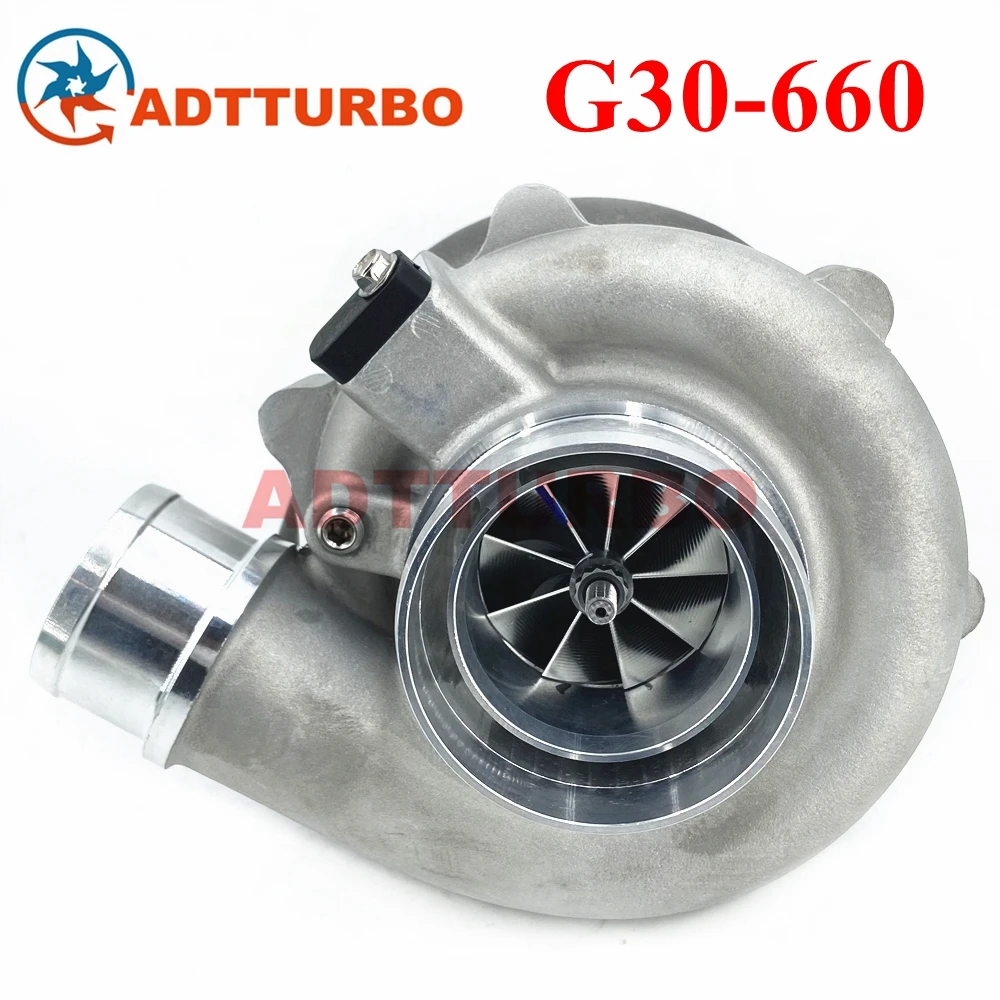 

Turbocharger G30 G30-660 Turbo 54mm G-Series Dual Ball Bearing Upgrade V-Band 0.83A/R 2.0L-3.5L 350-660 HP 880704-5002S Turbine