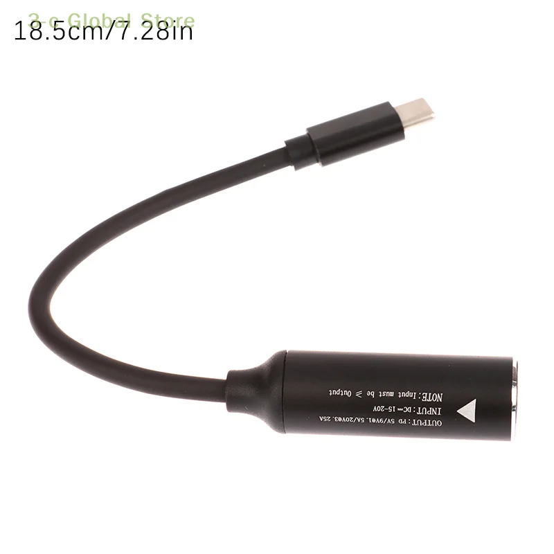 

DC 4.5x3.0mm For Laptop Adapter To 65W USB-C Type C PD Charging Cable Cord For Laptop