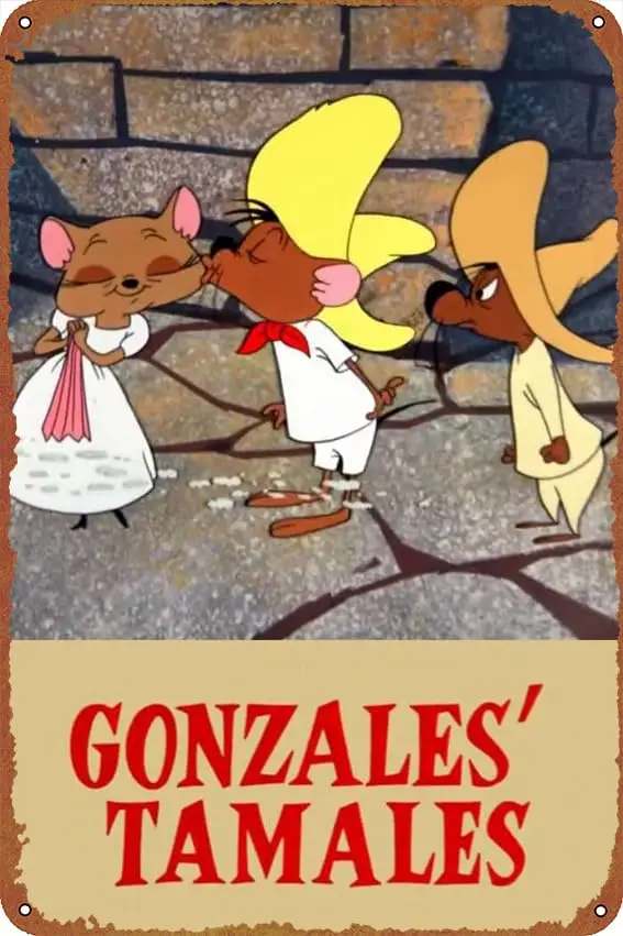  Gonzales Tamales posters Vintage Tin Sign Unique Metal Wall Decor for Home, Bar, Diner, Pub, es, Fun Kitchen Decor, Funny Bar S