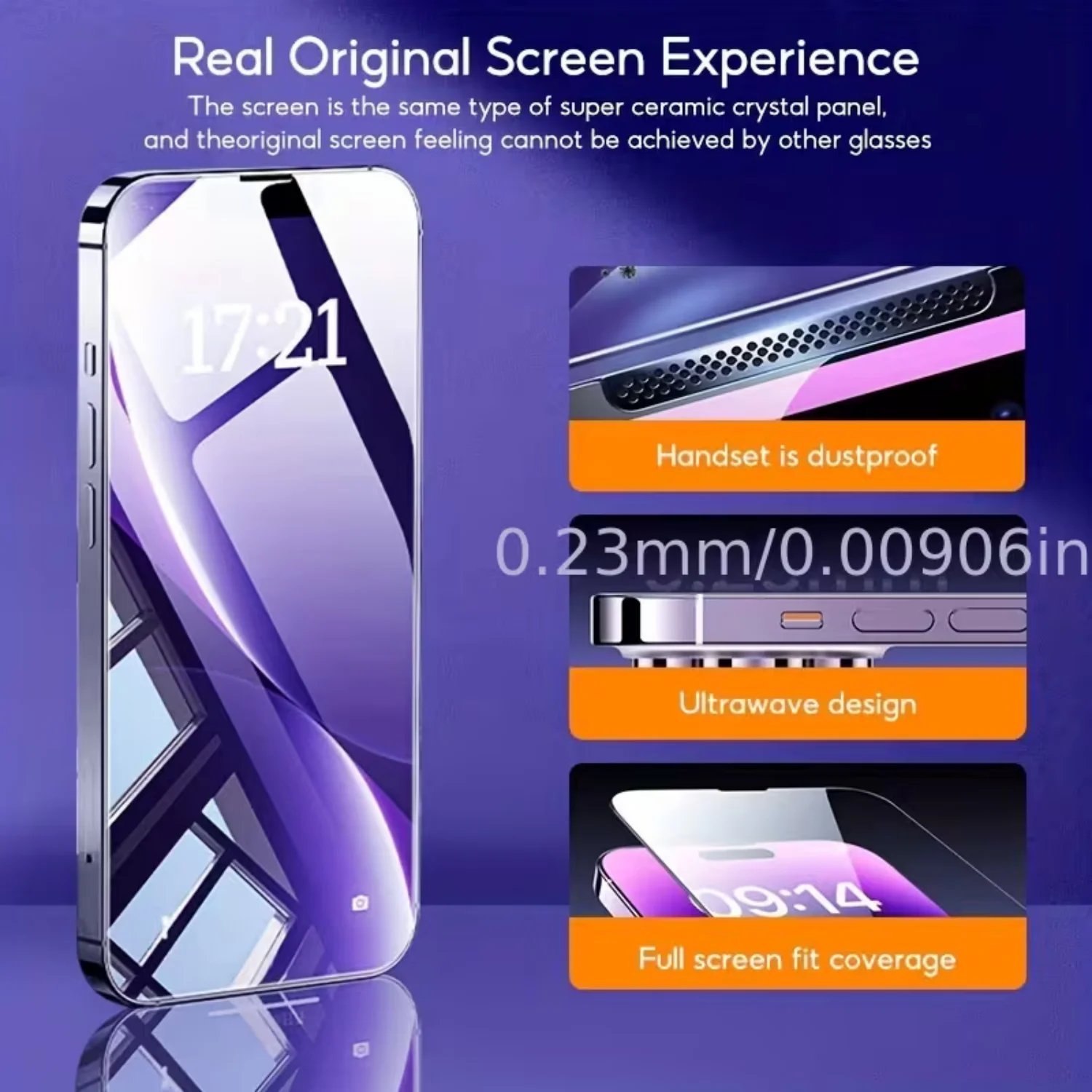 4pcs Privacy Protective Film S - Screen Alignment Tool ulasan dan harga