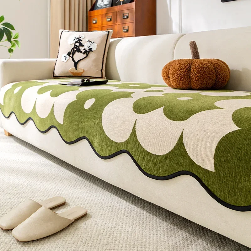 2026 New Chenille Special-shaped Sofa Cushion Four Season Universal Dustproof Sofa Classical High-end Non-slip Sofa Cover Cloth