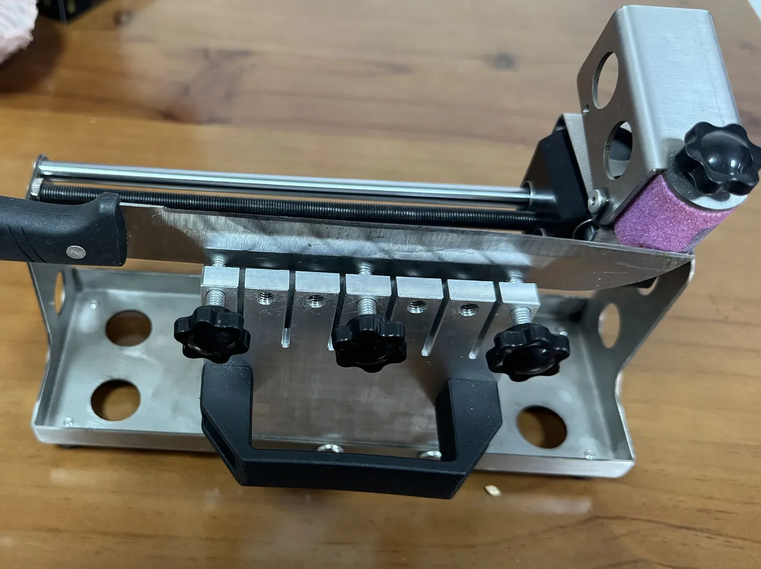 Knife Sharpener Sharpening Stone Support Frame Sharpening Knife Professional Angle Cutting Tool for Kitchen Knives