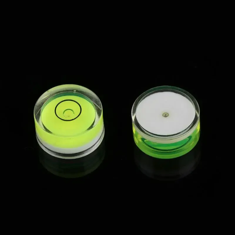 5pcs Mini Round Accuracy Bubble Level Bullseye Instrument Horizontal Precision Bubble Level Measuring Tool