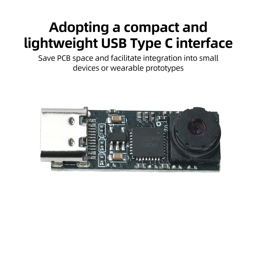 MINI USB Typ-C Kameramodul für ESP32S3 Win 10 11 Android 720P 1280*720 1MP 65 Grad für ESP32-S3 Entwicklungsboard – Detail 3