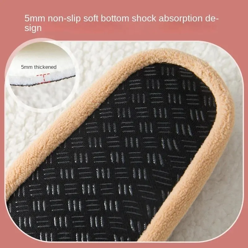 Baby Anti-slip Socks Newborn Warm Crib Floor Shoes with Rubber Sole for Children Boy Toddler Foot Girl Infant Cute Kids Slippers