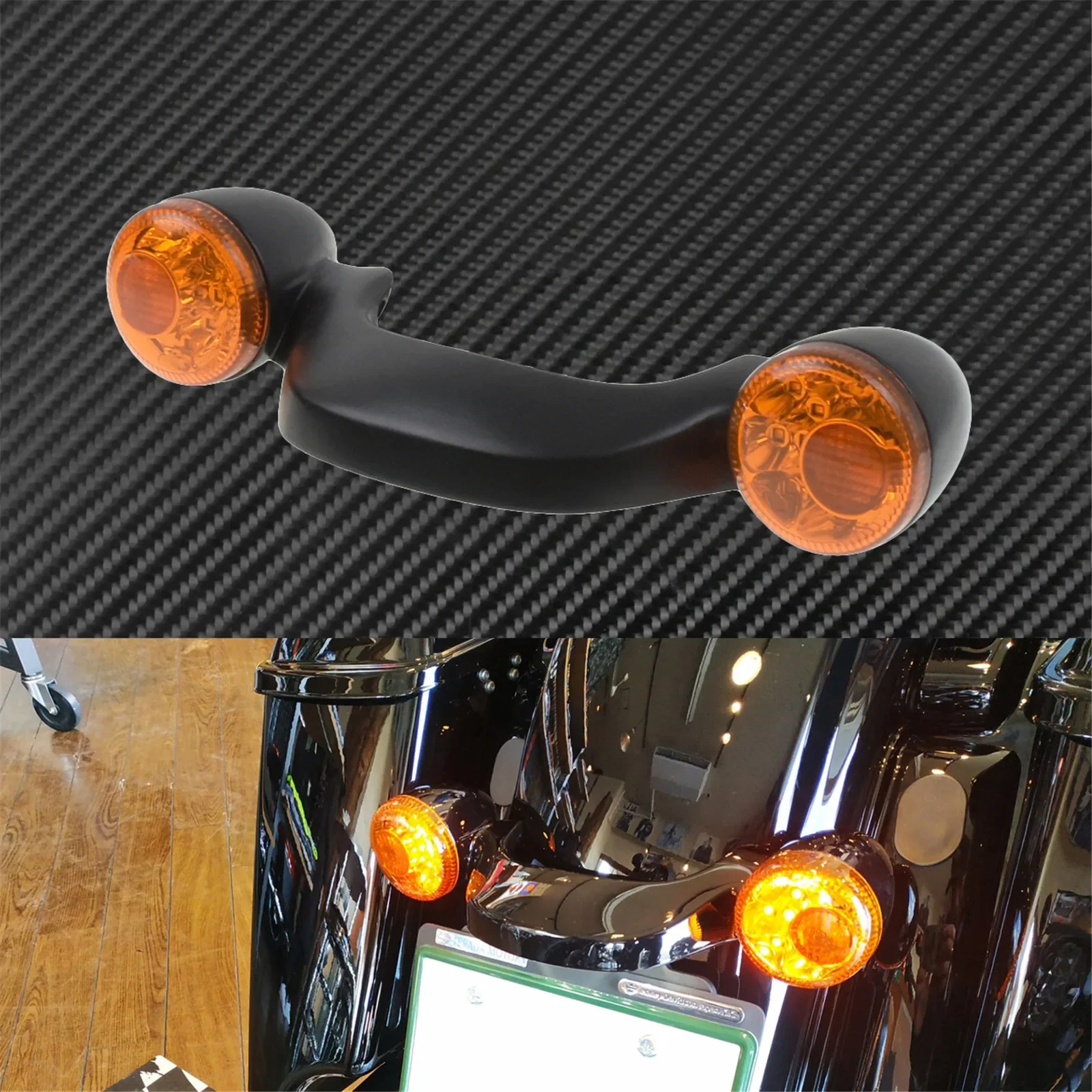 Motorcycle Rear LED Brake Turn Signal Light Bar Lamp For Harley Touring Road Street Glide Road King FLHX FLTRXS CVO 2010-2021