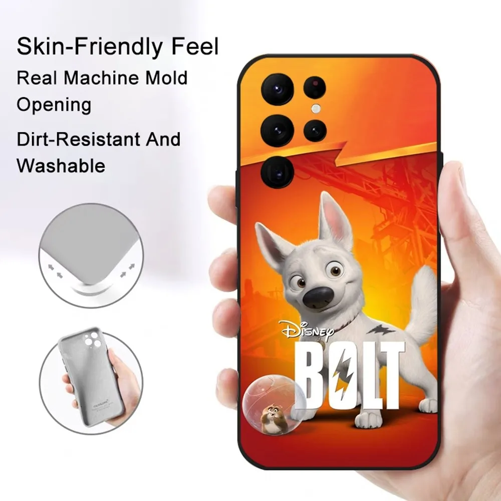 B-Bolt and P-Penny Phone Case Samsung S series s20 s21 s22 s23 s24 FE Plus Ultra TPU Soft to Skin-friendly case