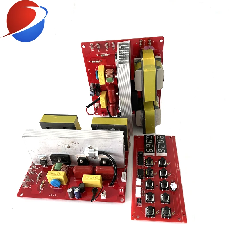 28KHZ Factory Wholesale Ultrasonic Generator PCB/Power Supply With Power/Time Controller For Cleaning Transducer