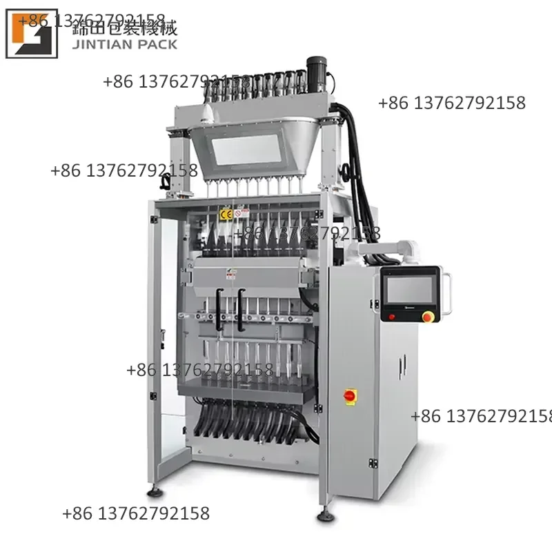 【2026】 JT-600-6F Premium Device Fully Automatic High Efficiency 6 Lanes Stick Pouch Powder Packaging Machine