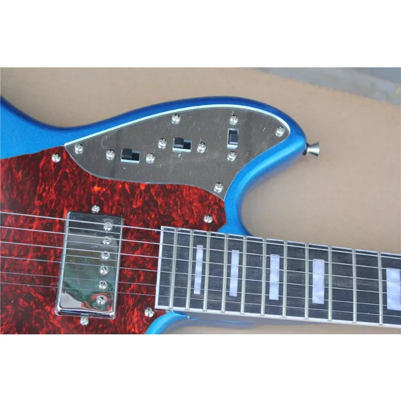 Flyoung Blue Electric Guitar Musical Instrument 6 Strings Electric Guitars Made in China