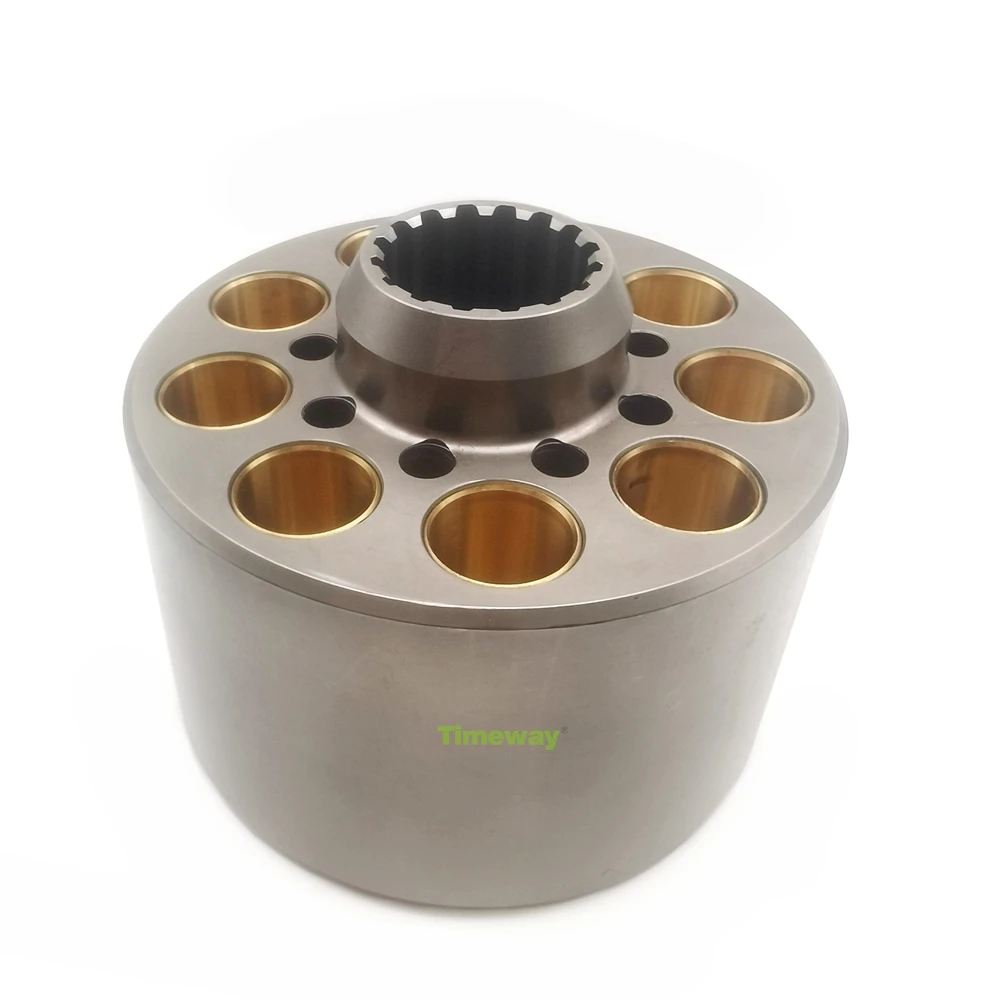 

Запчасти для насоса экскаватора K3V140, блоки цилиндров насоса для Kawasaki K3V140DT, ремонт поршневого насоса, цилиндры насоса