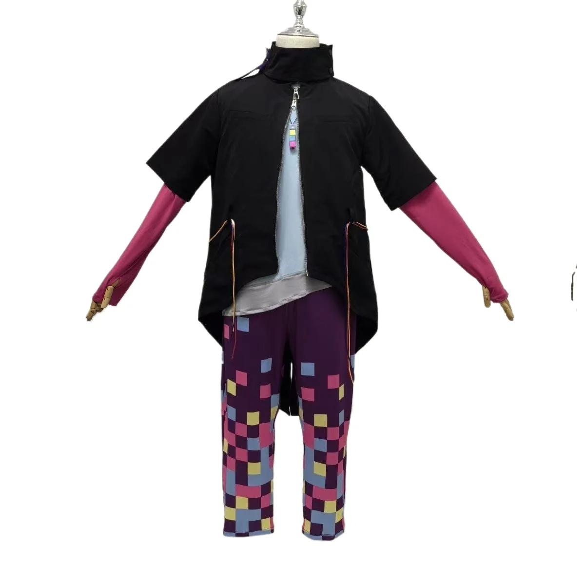 

New Kamen Rider Parad Cosplay Coat Clothes Pants Necklace Accessories Cos Suit