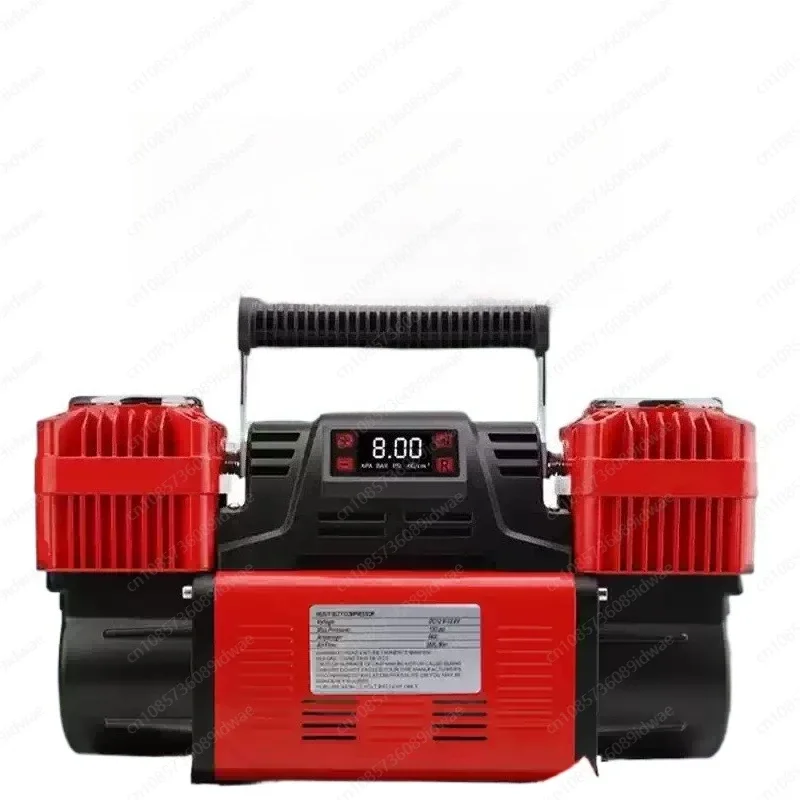 

Комплект воздушного компрессора ALL-TOP, двухцилиндровый портативный насос для накачивания внедорожного воздушного компрессора 12 В для шин грузовиков