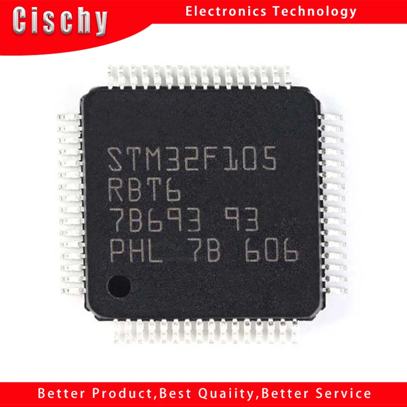 

1pcs/lot STM32F105RBT6 STM32F105RCT6 STM32F105VCT6 STM32F105R8T6 STM32F105VBT6 STM32F105V8T6 STM32F105RCT7 (MCU/MPU/SOC) IC Chip