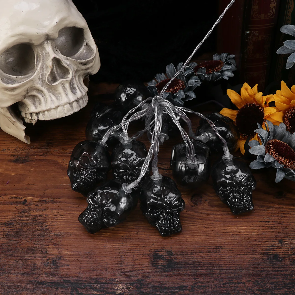 

Fairy Skull Lighting Chain LED Garlands Halloween Holiday Party Decoration