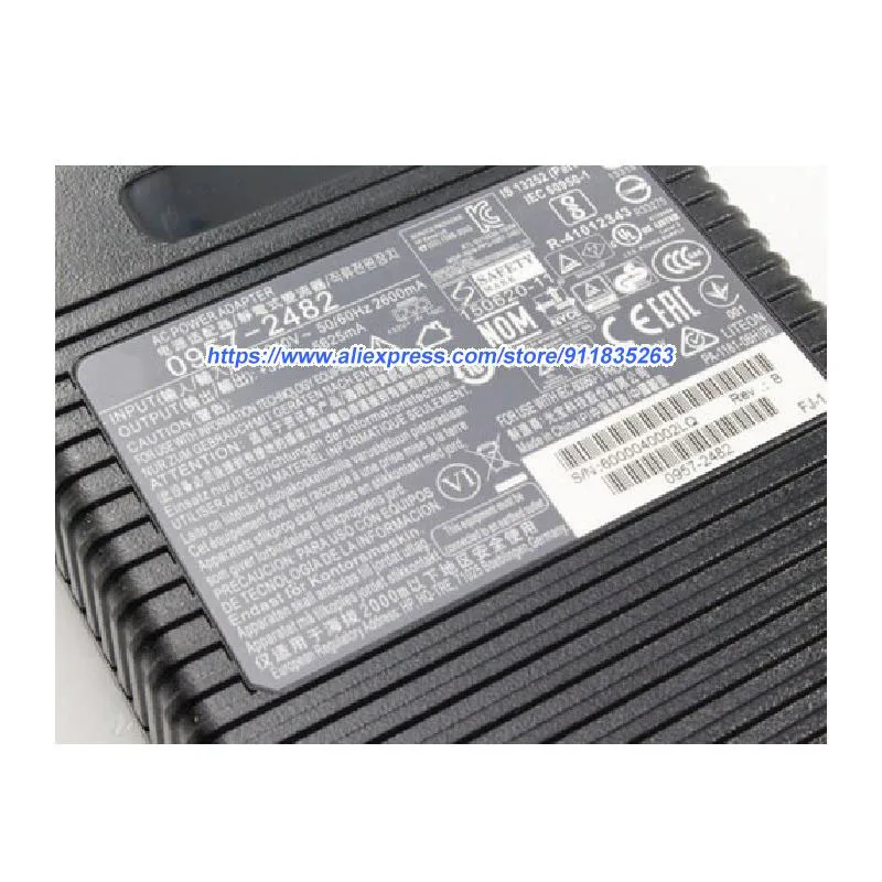 Asli 0957-2482 Adaptor AC 0957-2260 PA-1181-06H Pengisi Daya AD8021-020G untuk HP Scannet ENTERPRISE 8500 FN1 8500FN17000N 7000NX