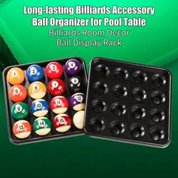 16 Holes Standard Billiards Tray Billiard Supplies Billiard Ball Tray For Pool Halls For Billiards Parlor Billiard Ball Storage