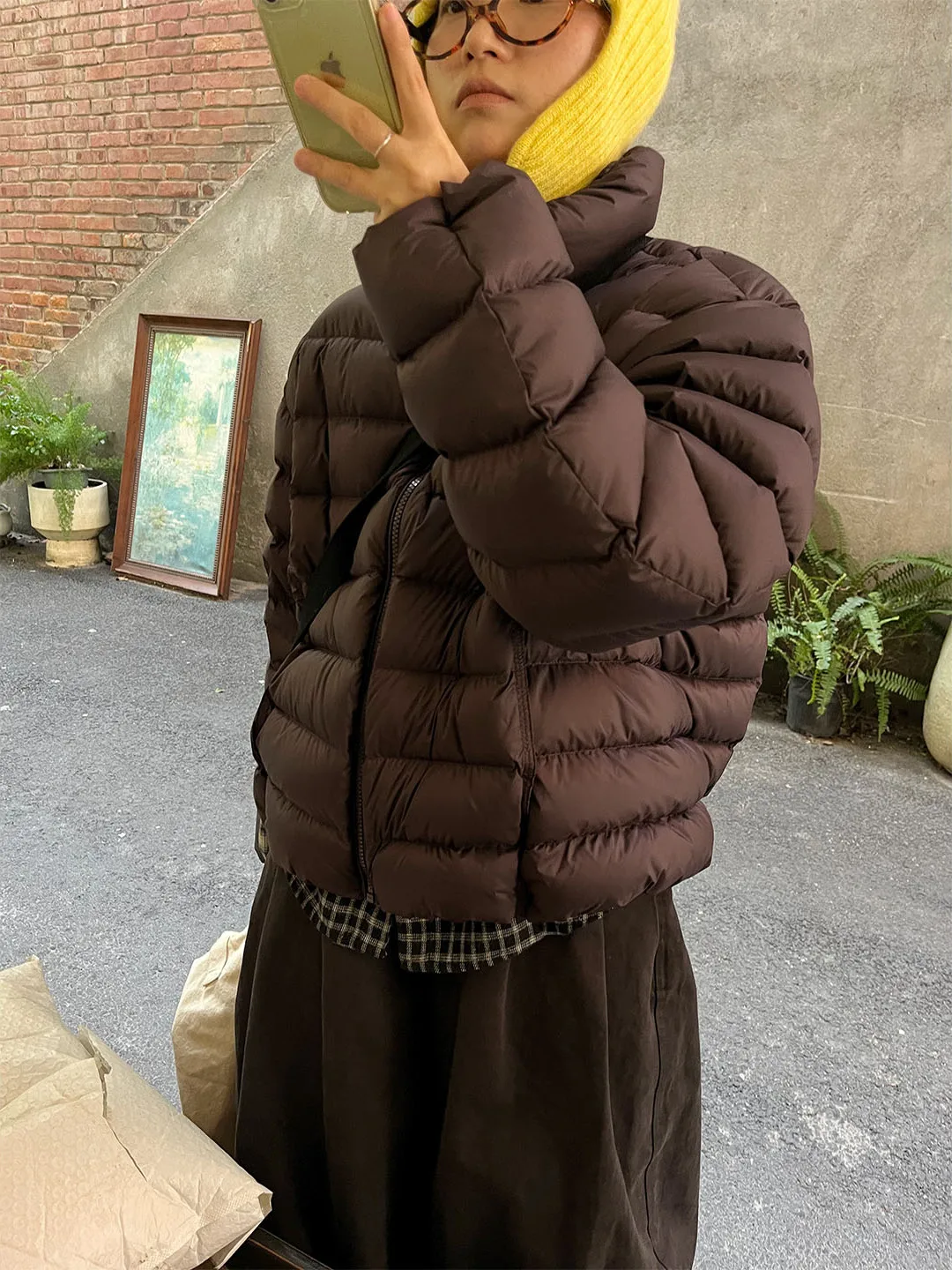 

Легкая женская пуховая куртка с 90% белым пухом, повседневная теплая куртка прямого кроя с полной молнией