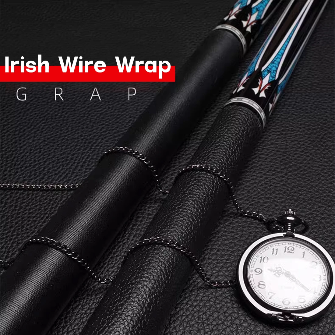 Fury AWP Series 58'' Billiard Pool Cue High Quality American Maple Shaft 12.75mm Center Joint Linen Thread Wrap With Case
