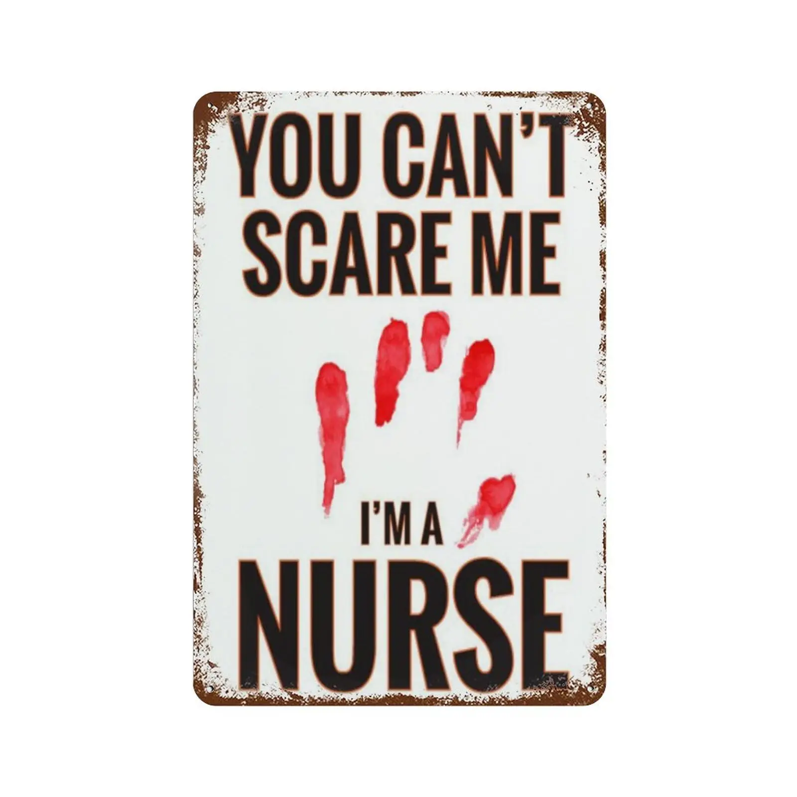 Funny Halloween Metal Tin Signnursing Sign Nurse School Gift Custom Nurse Decor Nursing Vintage Metal Tin Sign Home Office Decor